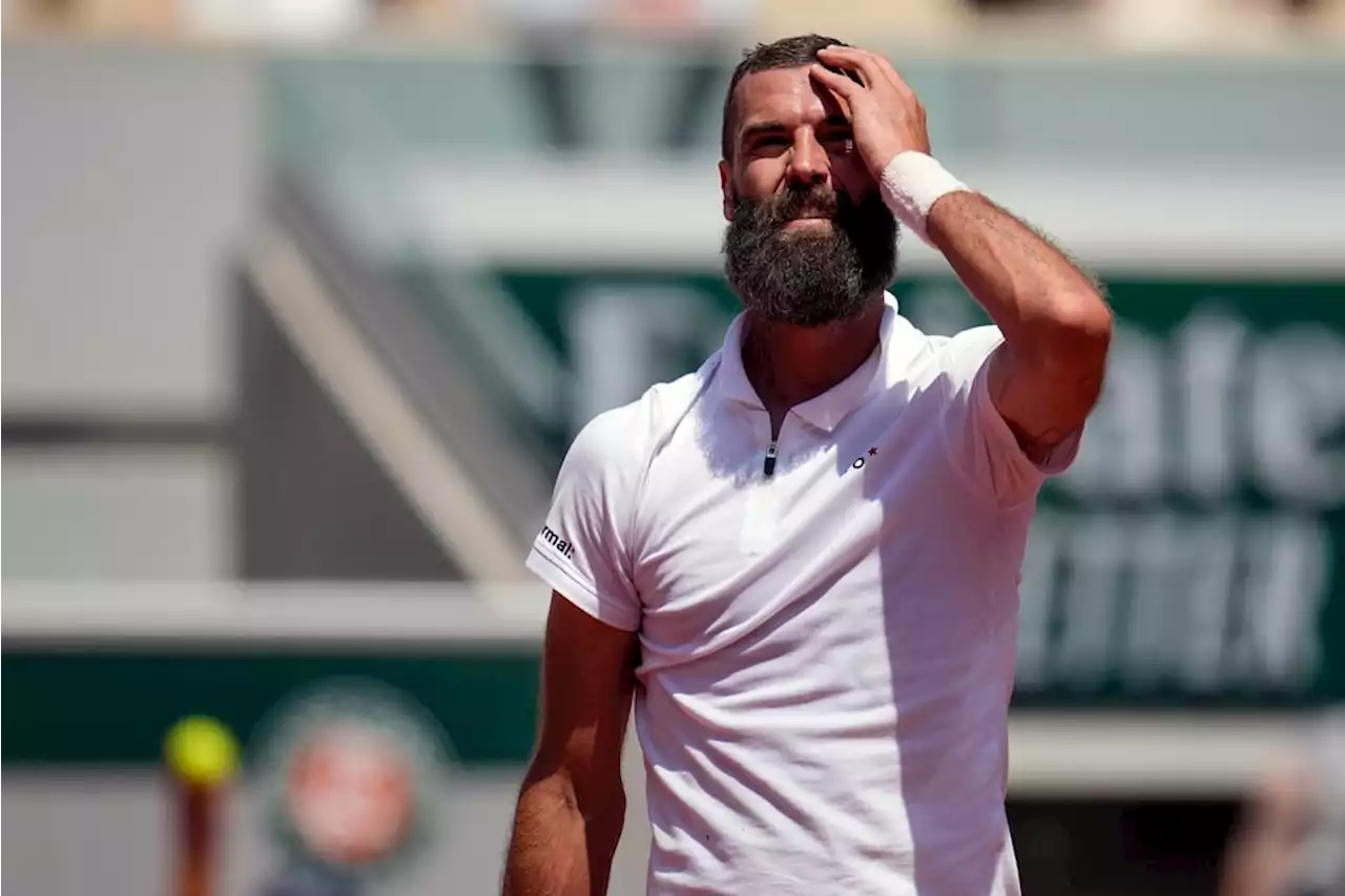 Paire keeps his cool but makes another early Paris exit