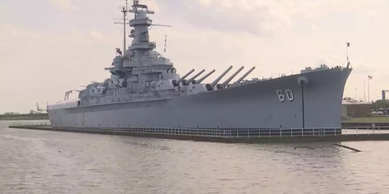 Visitors paying tribute at Battleship Memorial Park this Memorial Day weekend