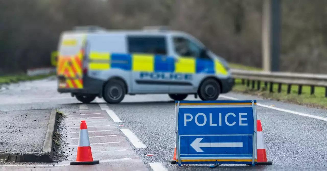 Glasgow road closed as emergency services race to scene of crash this morning