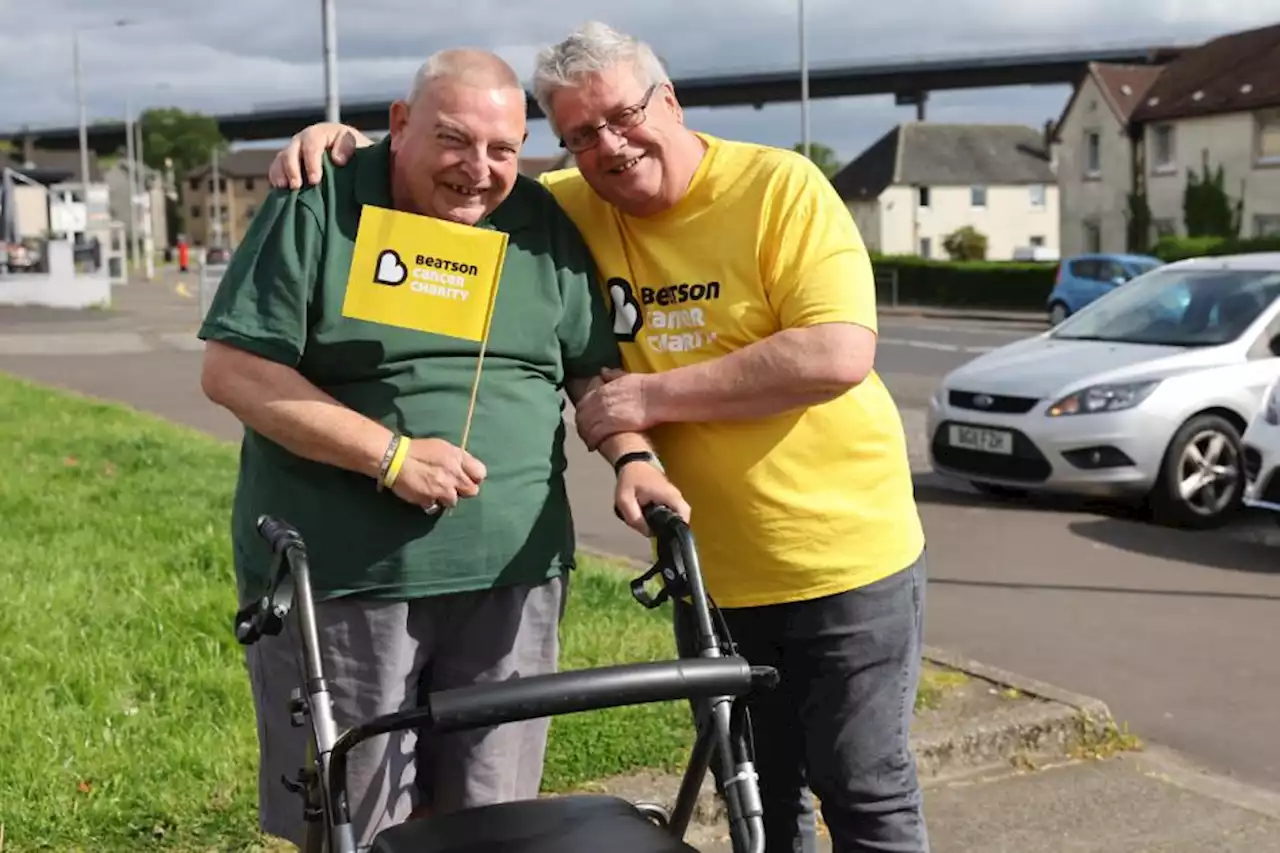 Meet the OAPS who raised hundreds for Beatson in honour of wives