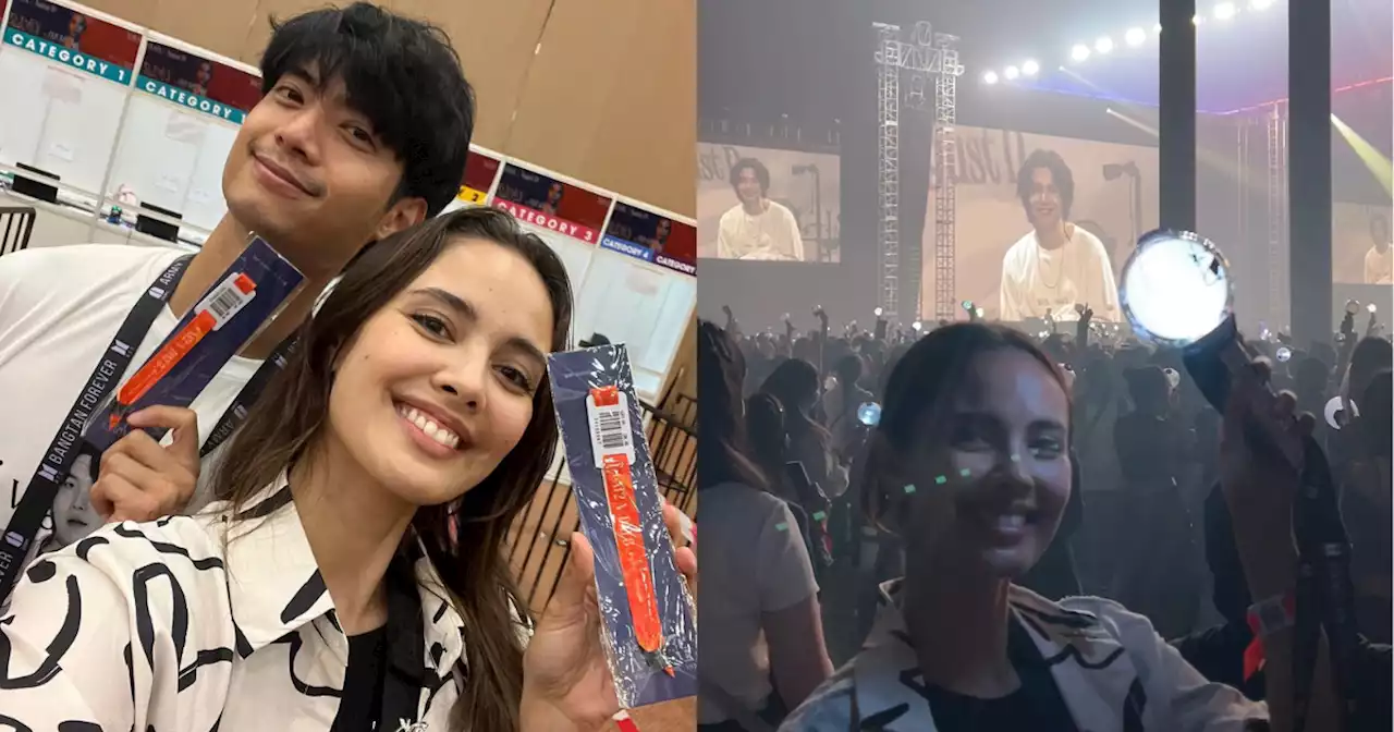 Mikael Daez is the most supportive husband to Megan Young in Suga's Jakarta concert