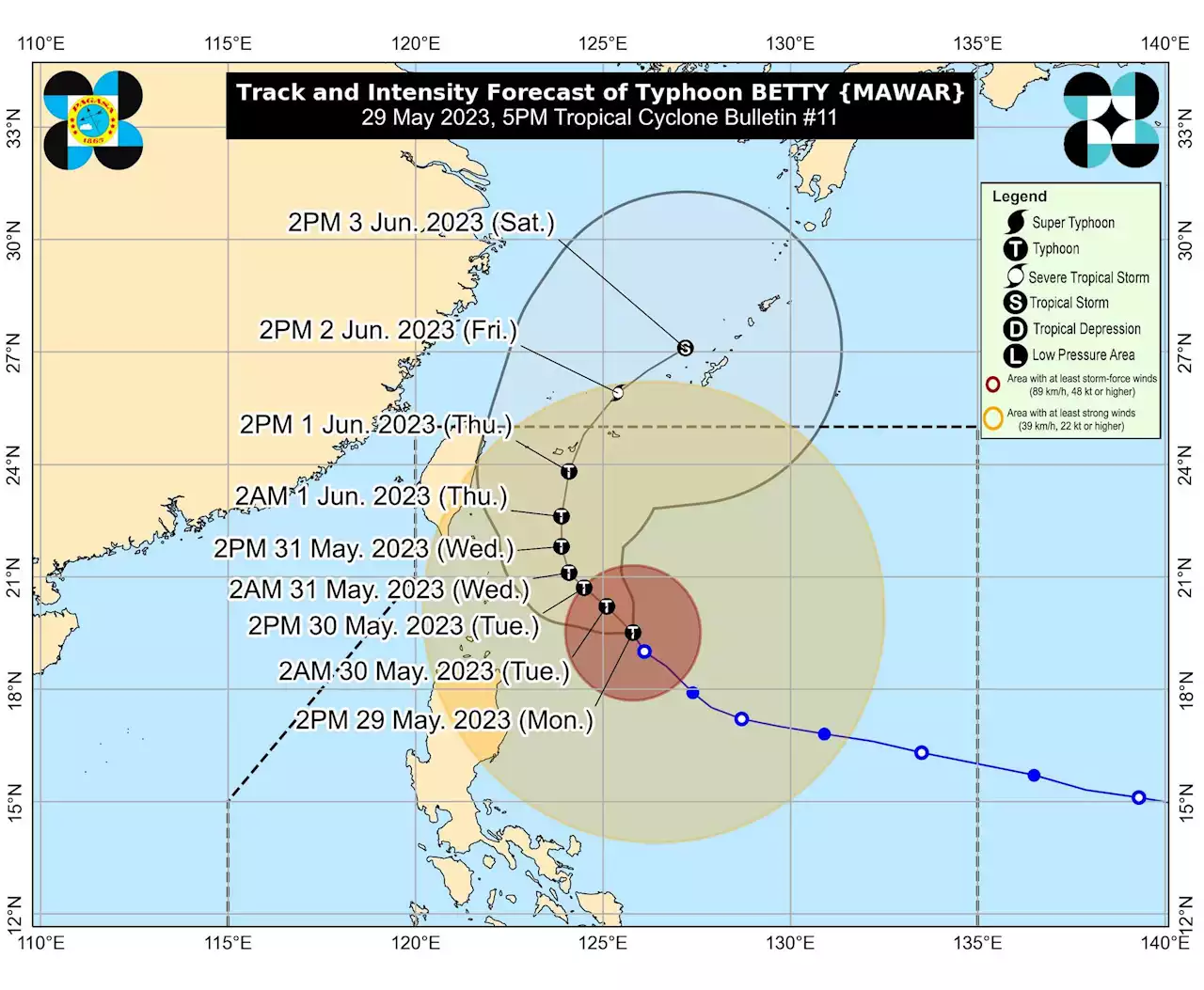 Signal No. 2 up in Batanes, portions of Cagayan — PAGASA