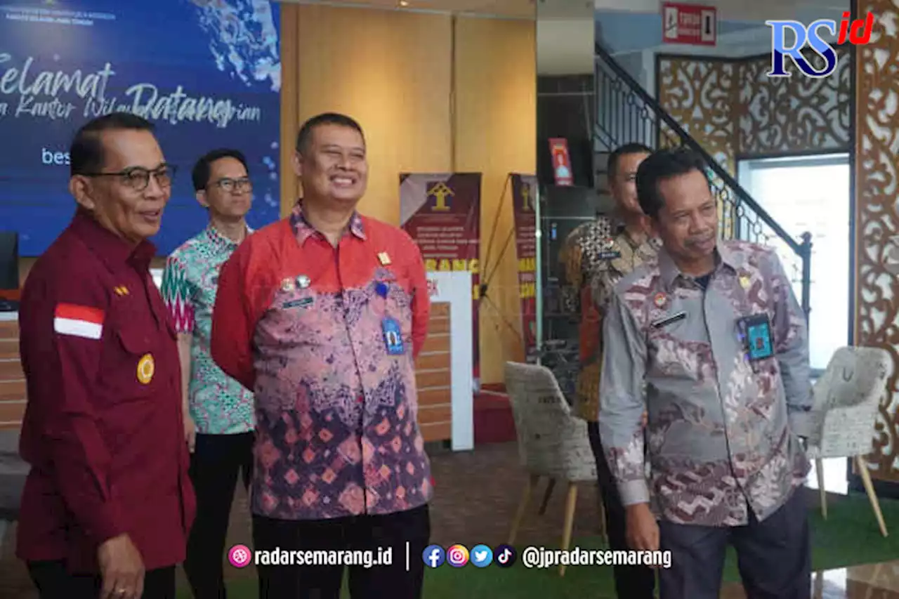 Raih Beragam Prestasi, Kanwil Kumham Jateng Terima Studi Tiru Kanwil Kalteng