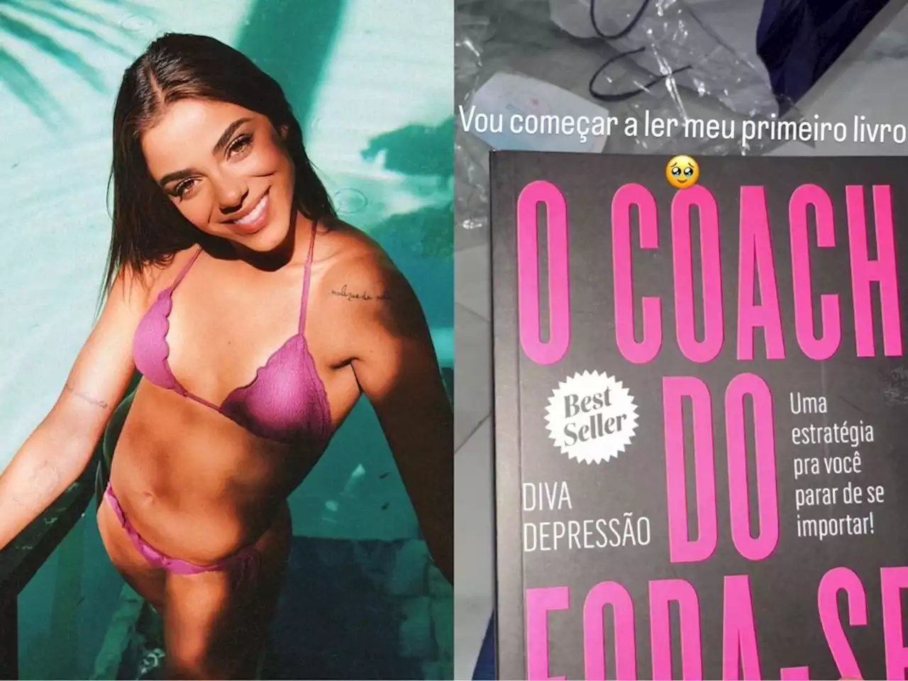 Key Alves, do 'BBB' 23, mostra livro que ganhou e diz: 'Vou ler meu primeiro'