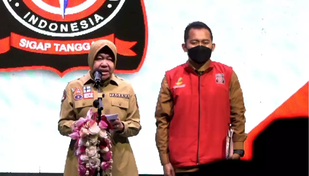 HUT Ke-19 Tagana , Mensos Risma Sebut Bekerja dari Hati