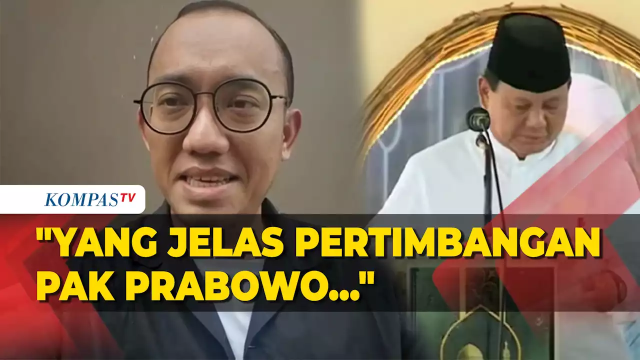 Gerindra soal Pertimbangan Kriteria Bakal Cawapres Pendamping Prabowo di Pilpres 2024