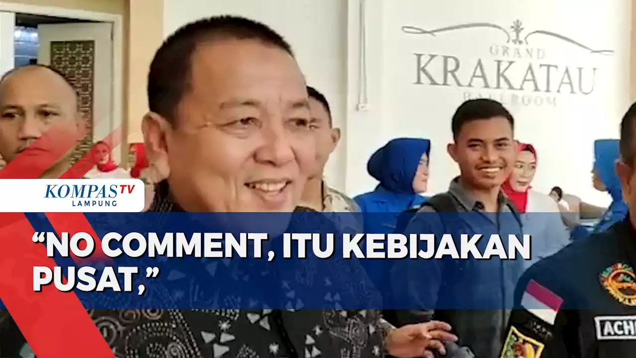 Jabatan Berakhir di September 2023, Ini Kata Gubernur Lampung