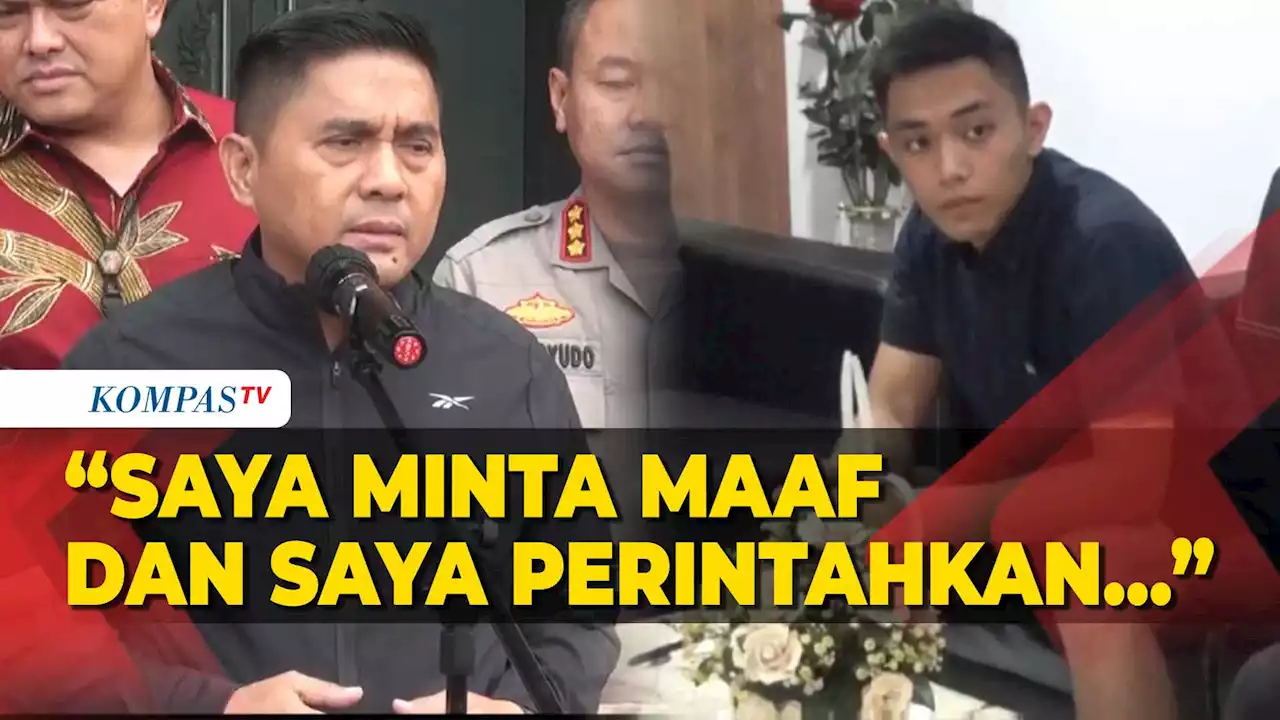 Mario Dandy Pasang Kabel Ties Sendiri, Kapolda Metro Jaya Minta Maaf dan Akan Usut