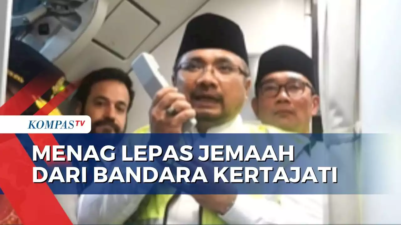 Penerbangan Haji Perdana di Bandara Kertajati, Menag Lepas Langsung Keberangkatan Jemaah!