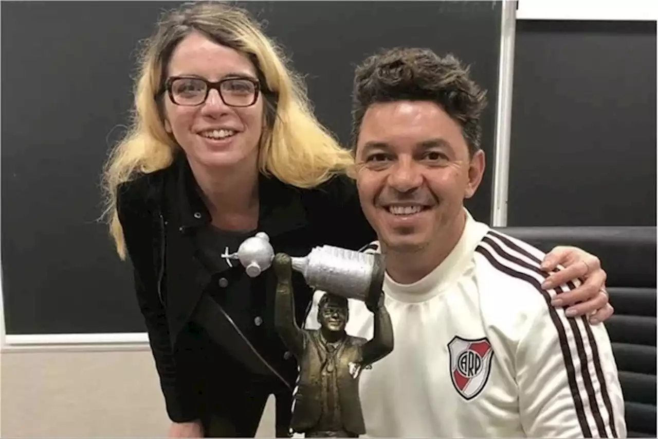 Mercedes Savall, la escultora de la estatua de Marcelo Gallardo contó qué dijo el ídolo sobre la obra: “No pidió explicaciones”