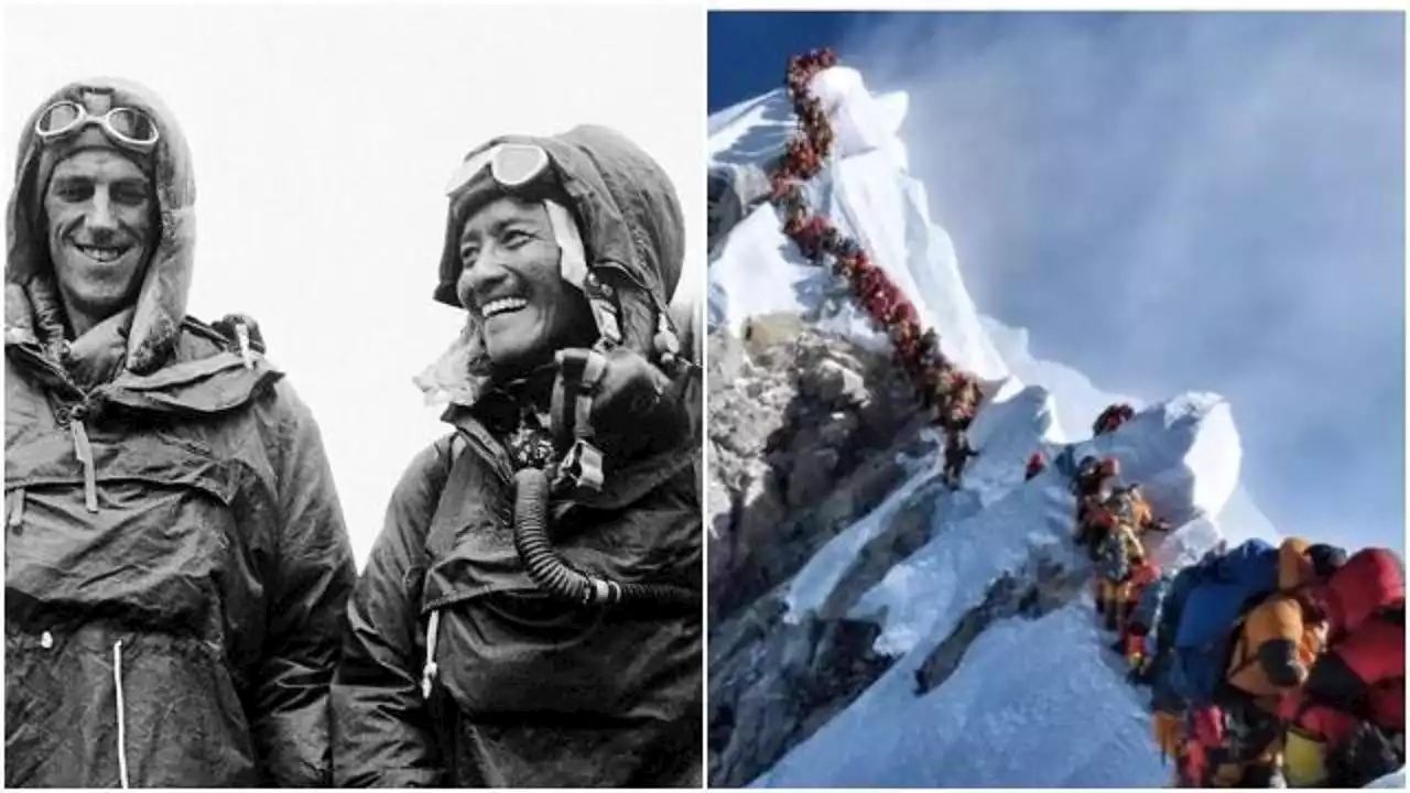 Everest, 70 anni fa l'impresa di Hillary e Norgay: oggi folla e rifiuti