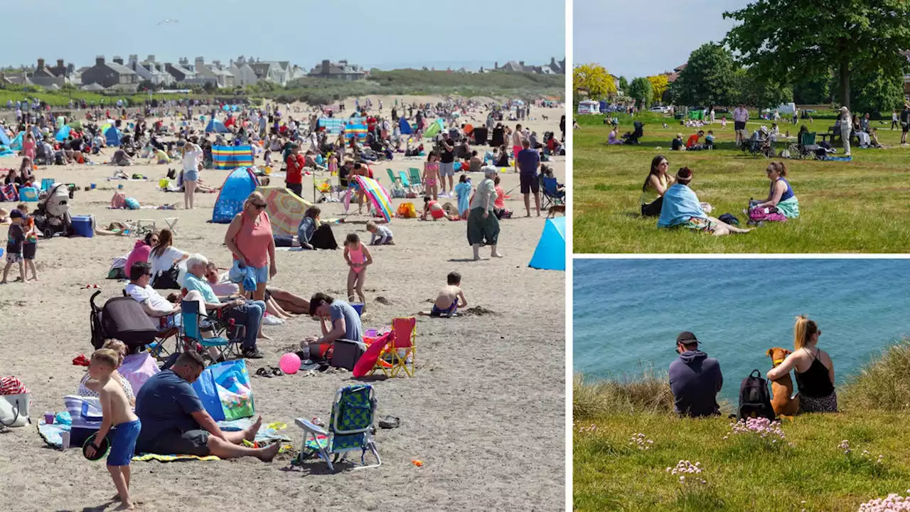 Cooler weather expected across parts of the UK after weekend saw hottest day of the year