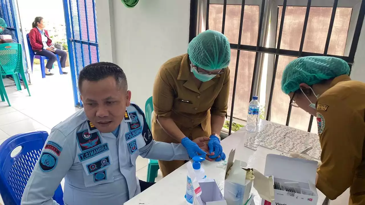 Gandeng Dinas Kesehatan, Rutan Humbahas Dipastikan Bebas dari HIV/Aids dan Penyakit Menular