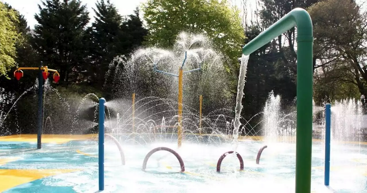 Awesome kids' Splash Park an hour from Manchester where you turn up on the day