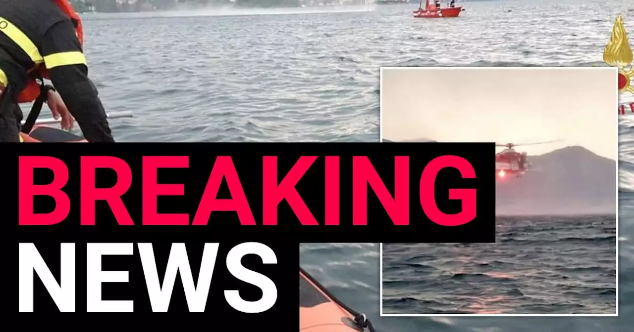 One dead and three missing after boat full of British tourists capsizes in Italy