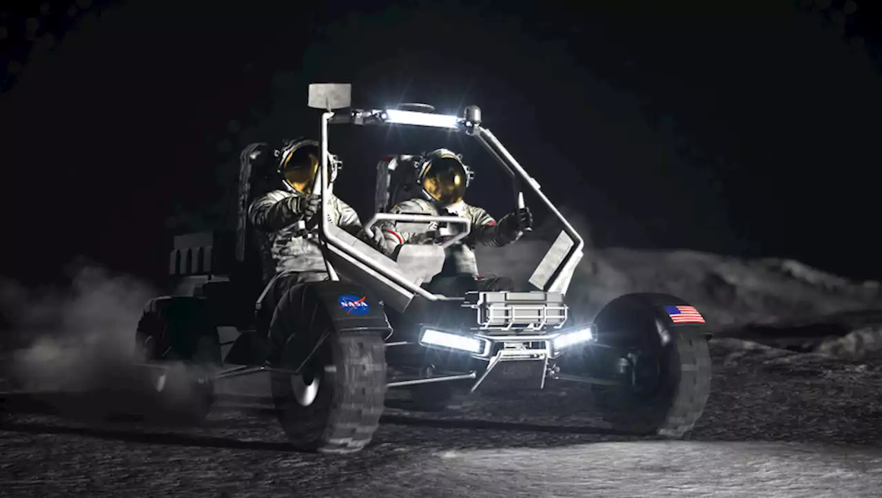 [VIDEO] VIDÉO. Espace : à quoi ressemblera la future 'jeep' de la Nasa pour les prochaines missions Artemis sur la Lune ?