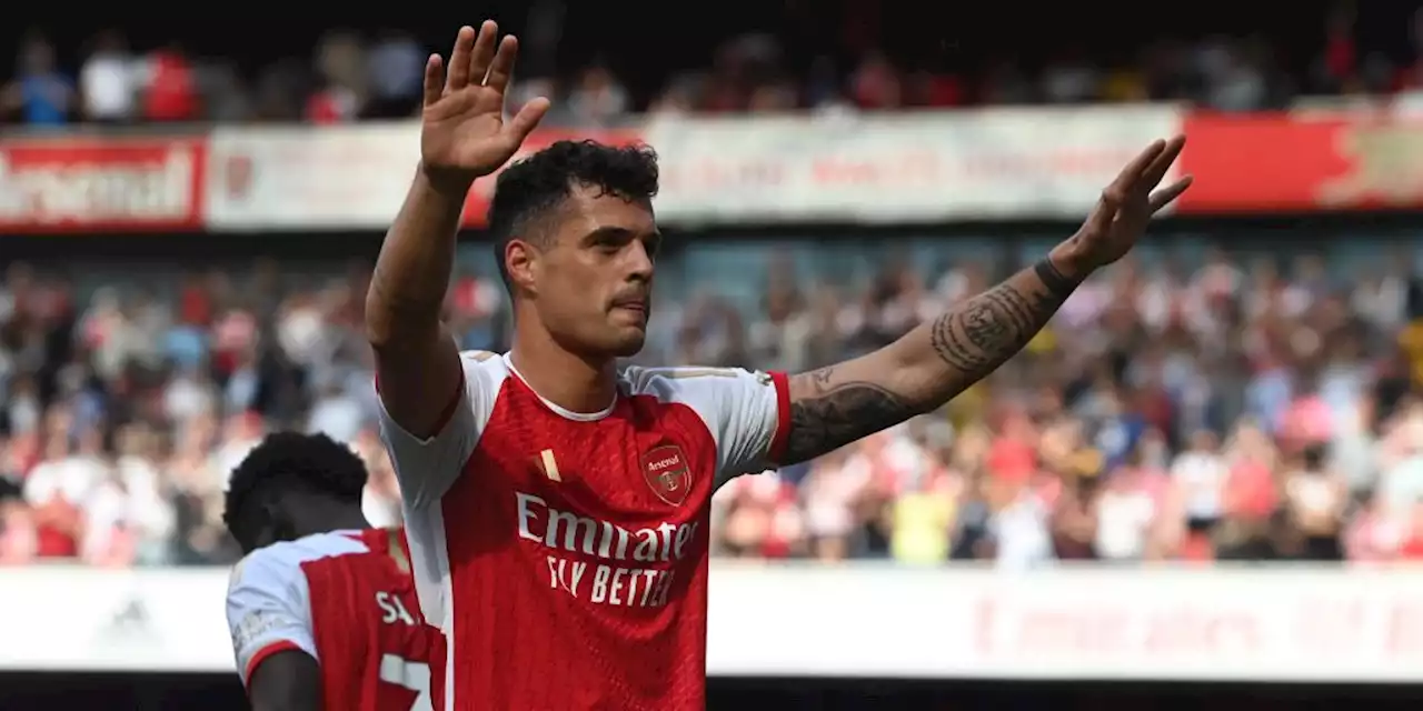 Granit Xhaka geht wohl: So wird er von den Arsenal-Fans gefeiert