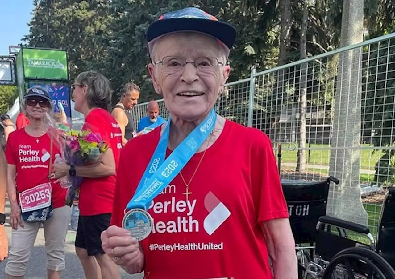 WATCH | The fastest 96-year-old woman in the world: Ottawa woman breaks 5K race record | Sport