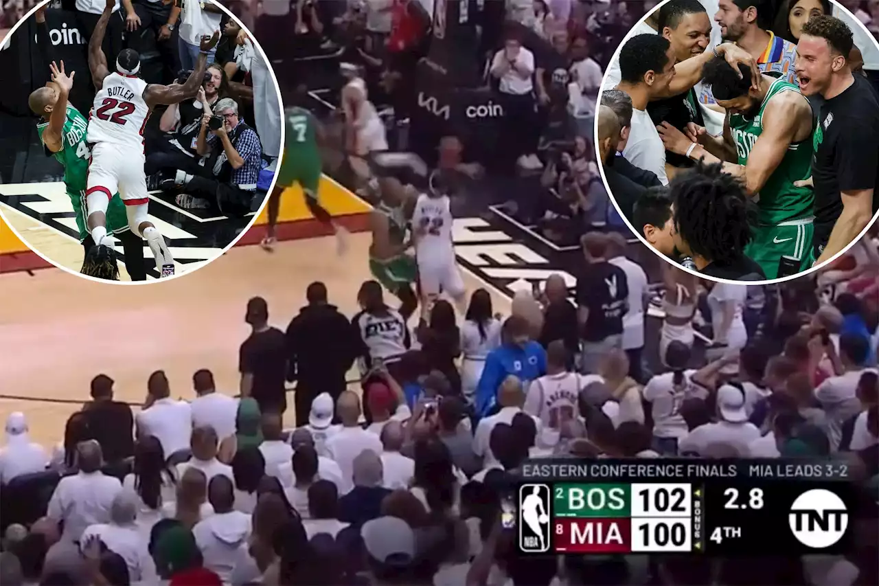 How NBA explained clock controversy that decided wild Celtics-Heat ending