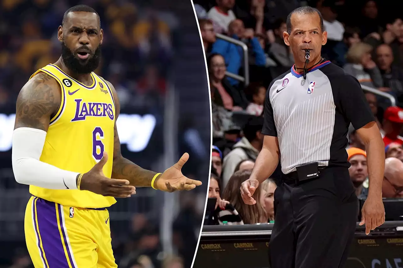 LeBron James wants to know if ‘s–t true’ about ref Eric Lewis’ alleged burner Twitter account