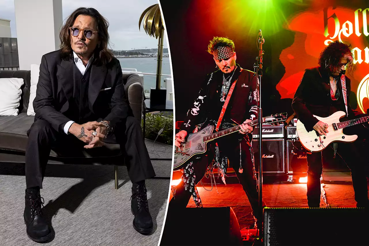 Johnny Depp postpones Hollywood Vampires tour dates amid ‘painful’ ankle injury