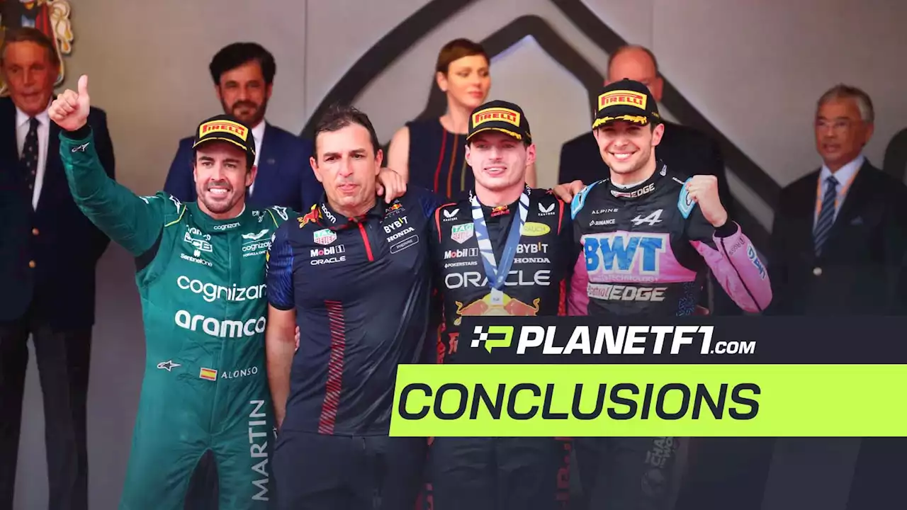 Monaco GP conclusions: Verstappen's greatest strength, Alonso/Aston Martin, more