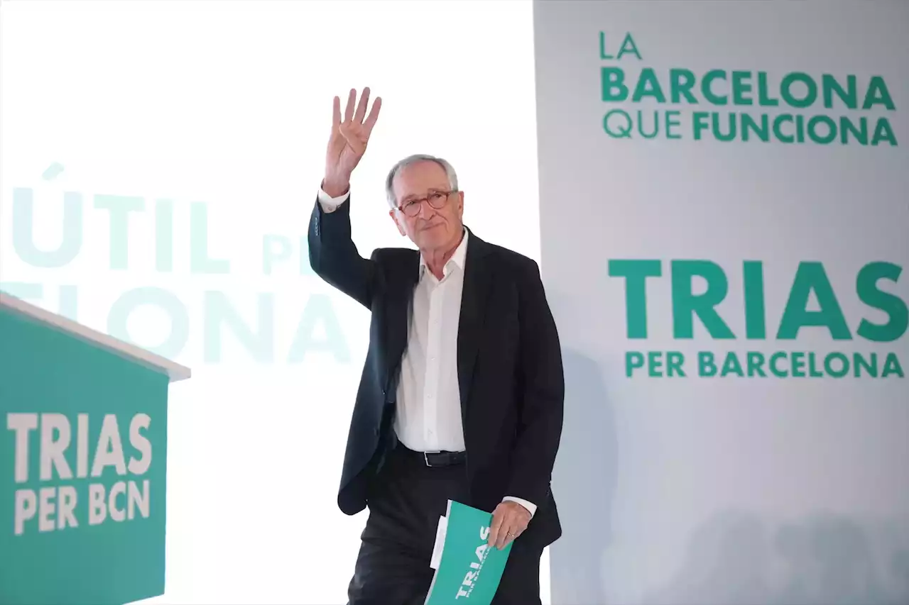 Trias se impone a Collboni y Colau en Barcelona y tiene en su mano volver a ser alcalde