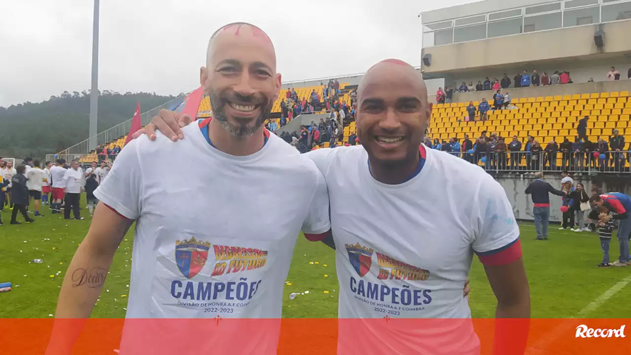 Rui Miguel e Nivaldo: de vencedores na Taça de Portugal ao título de campeões na distrital de Coimbra