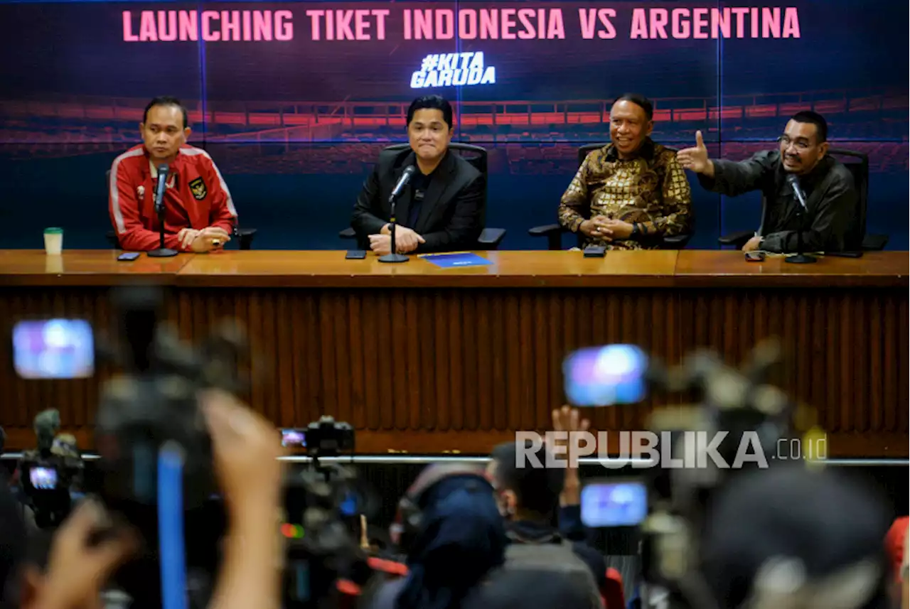 Erick Thohir Ingin Didik PSSI Agar tidak Rugi Usaha Apalagi Rugi Prestasi |Republika Online