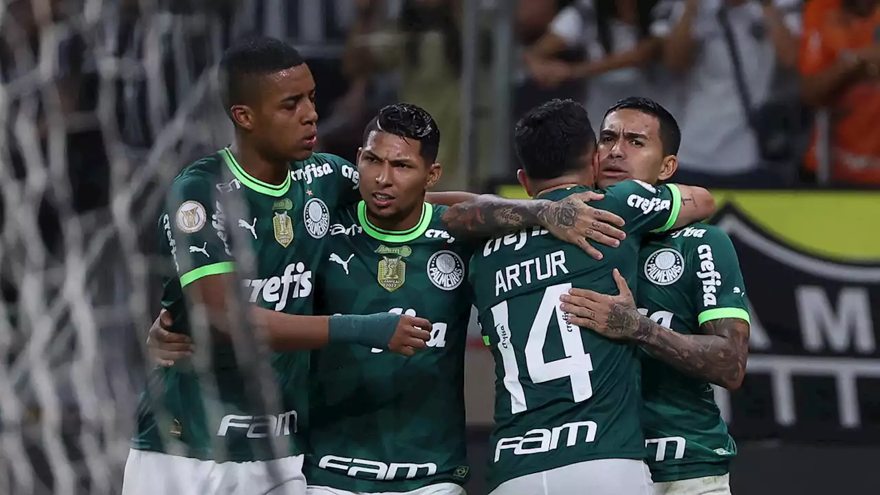 Palmeiras marca com Dudu e busca empate com o Atlético-MG fora de casa pelo Brasileirão