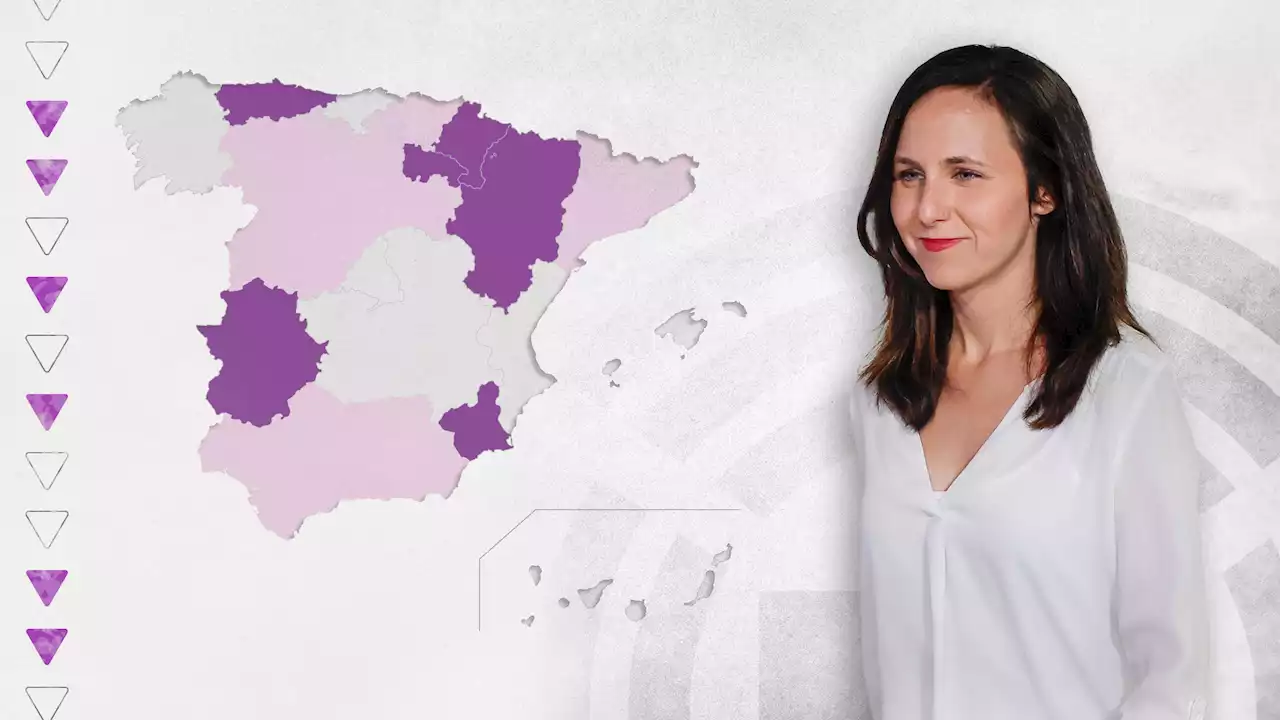 Elecciones 28M: subida y descenso de Podemos