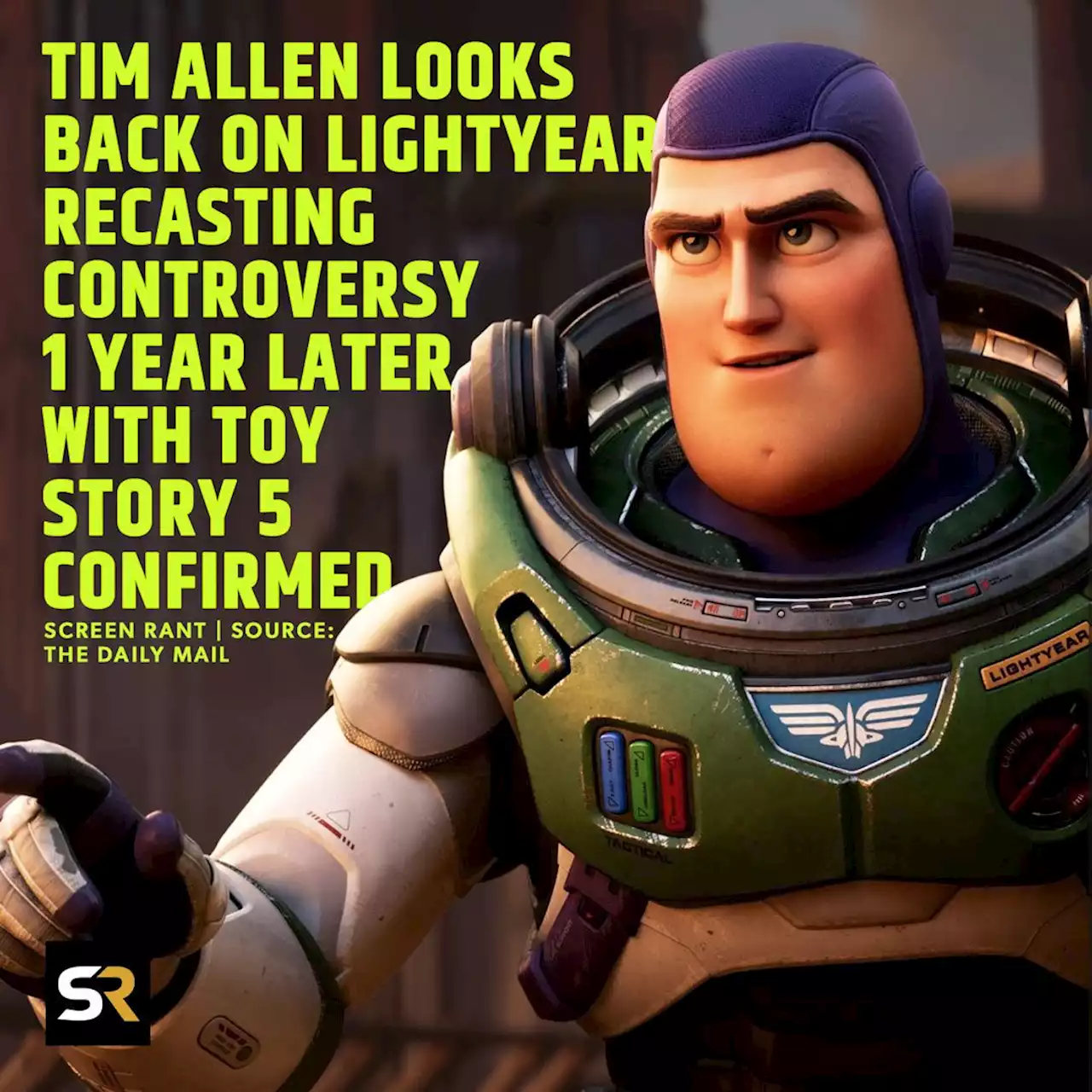 Tim Allen Looks Back On Lightyear Recasting Controversy 1 Year Later With Toy Story 5 Confirmed