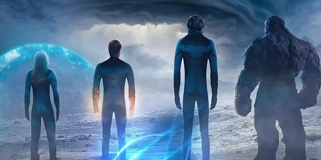 MCU Fantastic Four Fan Poster Imagines Team Against Galactus & Silver Surfer