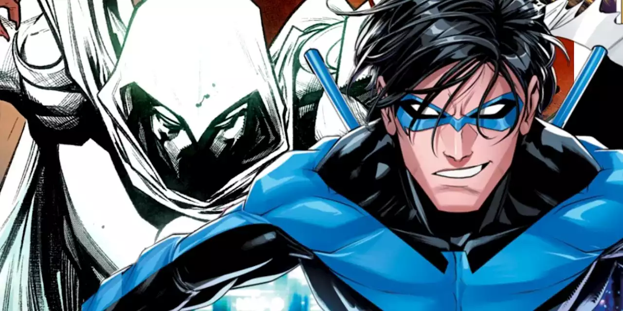 Moon Knight Gets a Perfect Nightwing Redesign in New Marvel/DC Fanart