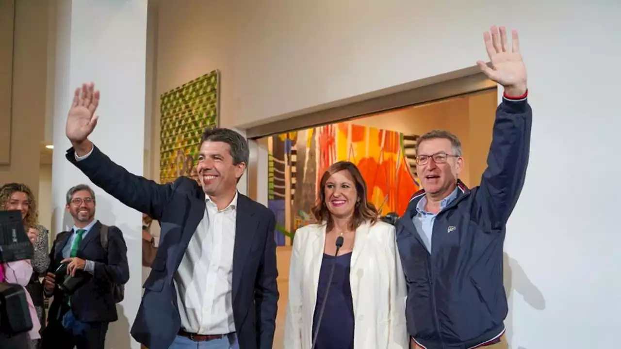 El PP gana las elecciones en la Comunitat Valenciana y deja fuera de juego a Ximo Puig y a Joan Ribó