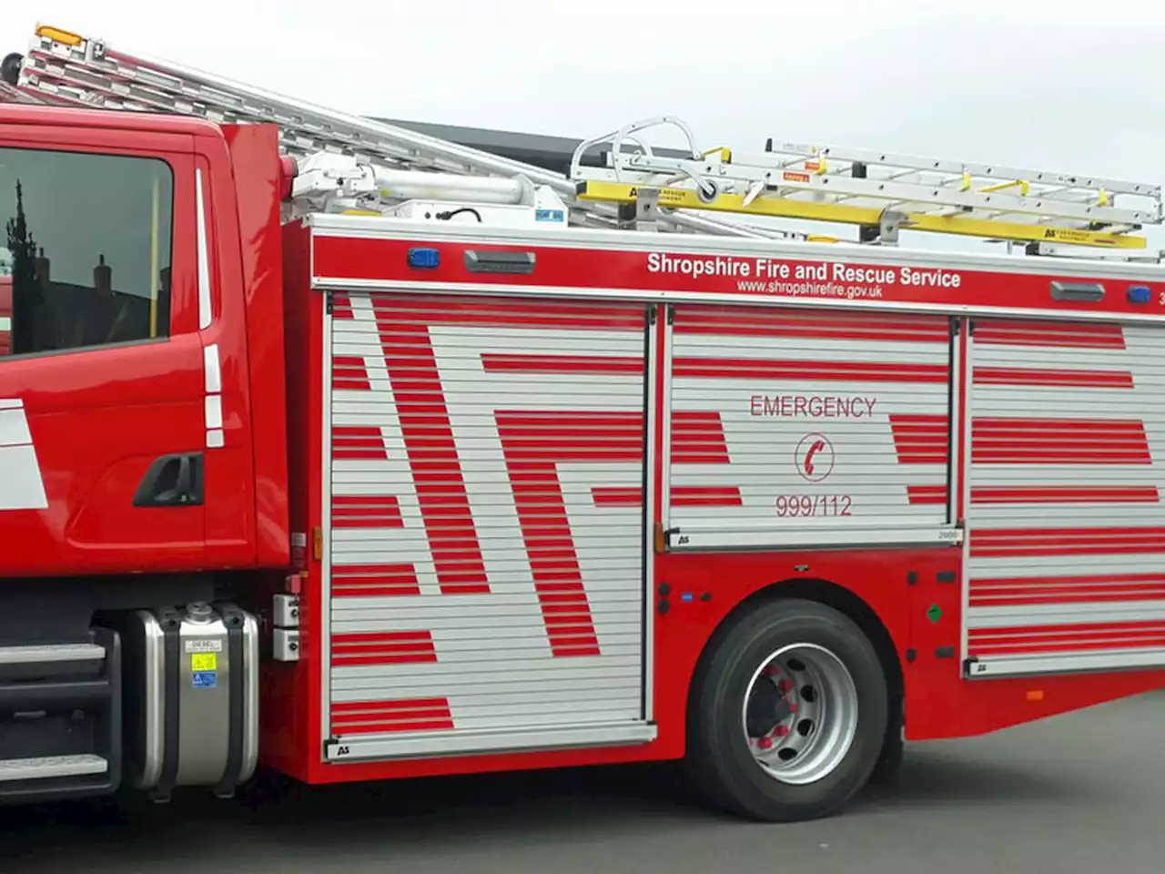 Potato farm near Whitchurch closed after barn fire but animals 'all happy and well'