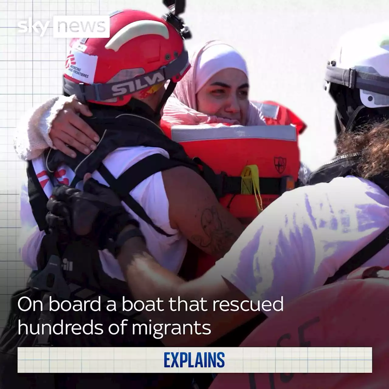 On board the mission to rescue 600 people from overcrowded fishing boat abandoned by its captain