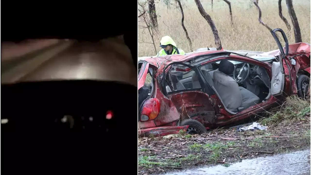 Disturbing video emerges from inside car hours before high-speed smash claims four lives