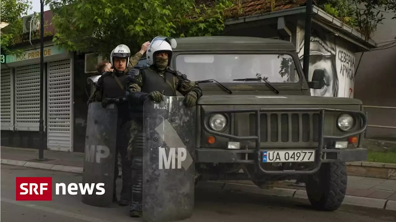 Nach Unruhen - Kosovo-Schutztruppe KFOR verstärkt Präsenz im Norden des Landes