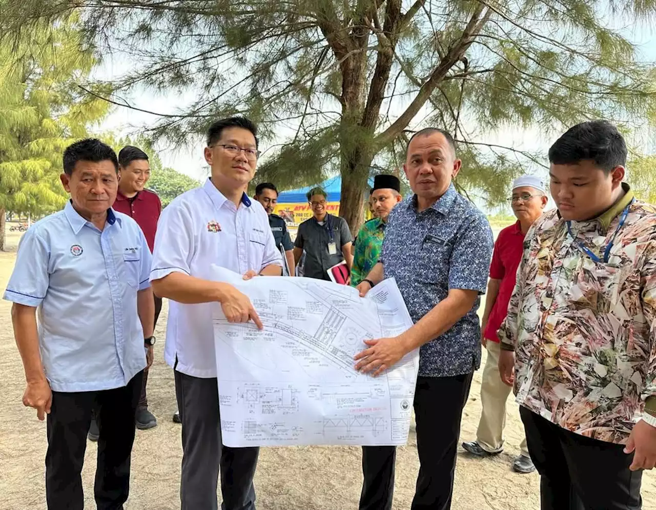 New iconic tourist spot taking shape near Melaka's Klebang Beach