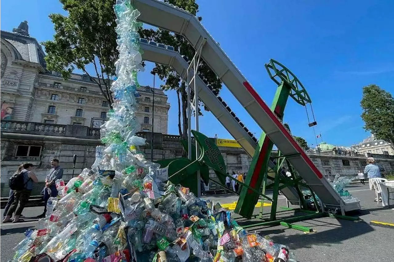 Plastic recycling in focus as treaty talks get under way in Paris