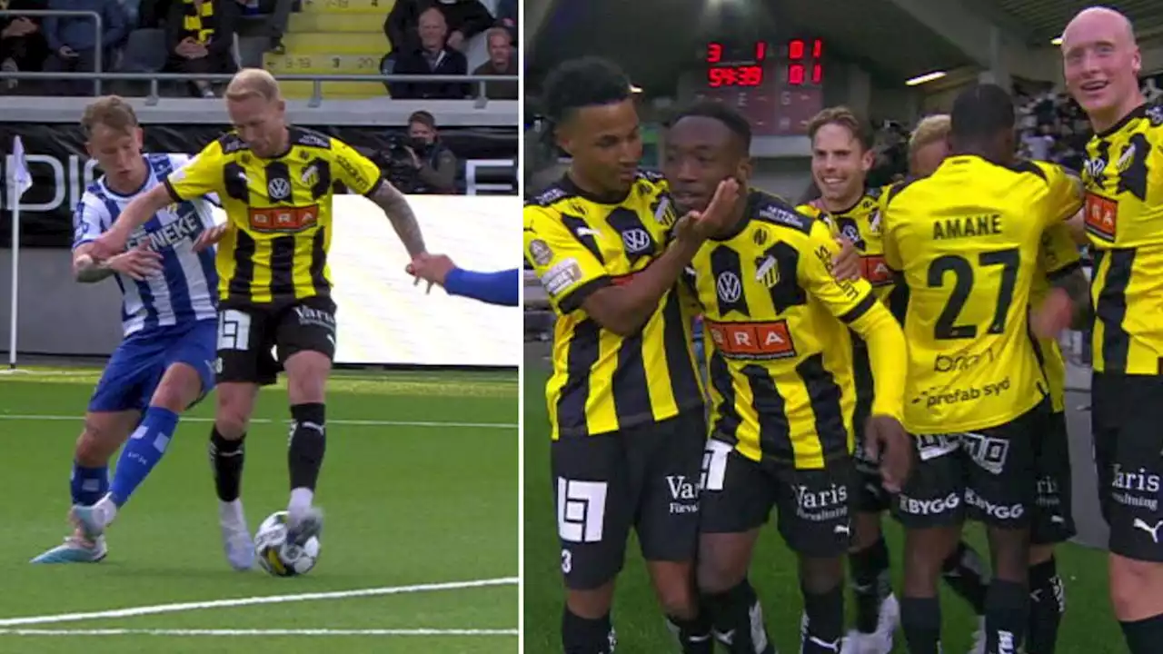 Fotboll: Häcken vinner derbyt – efter stjärnans show