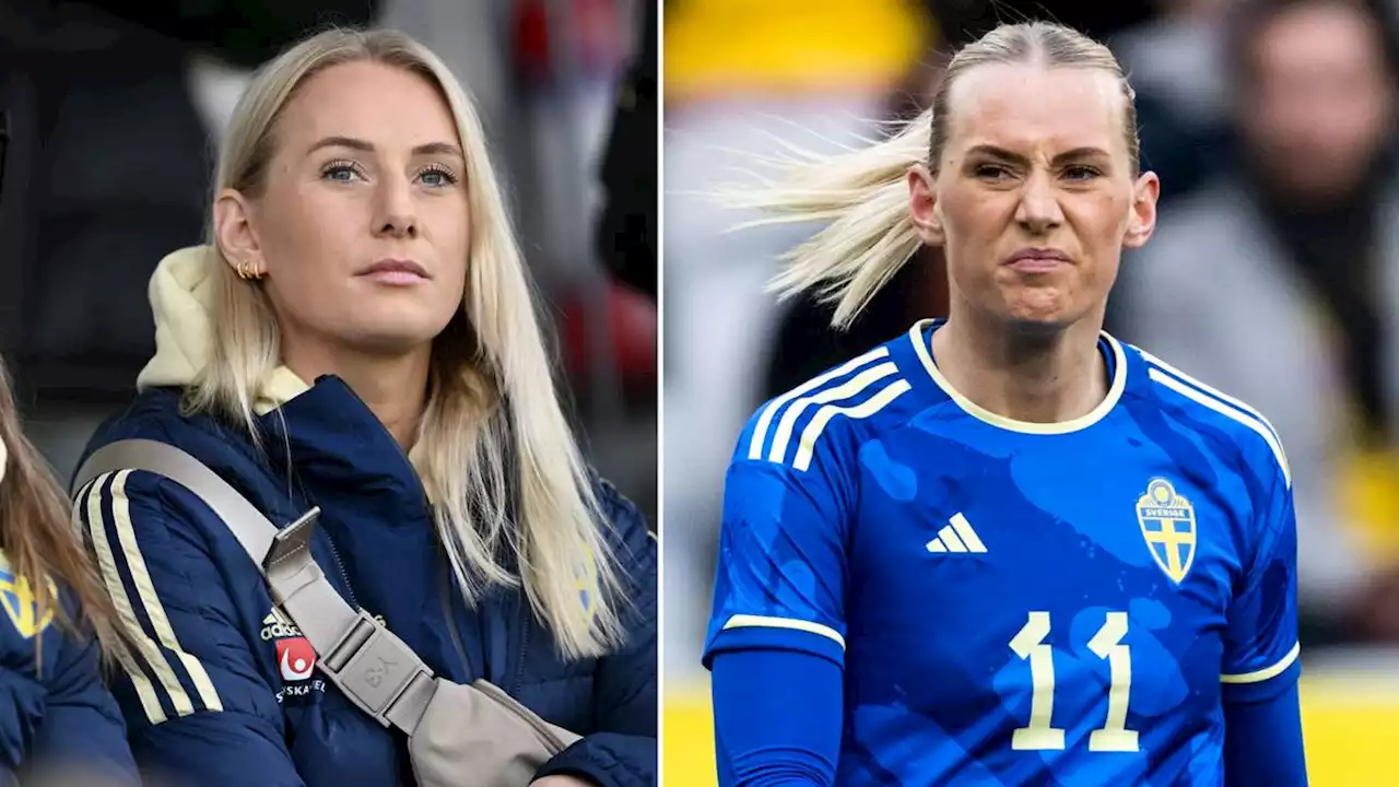 Fotboll: Stina Blackstenius drabbad av handledsfraktur