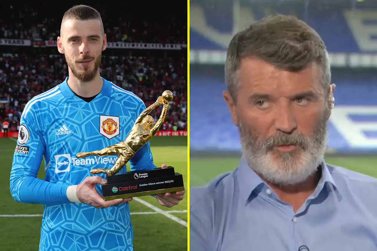 Keane rips into Man United players for celebrating De Gea's Golden Glove award