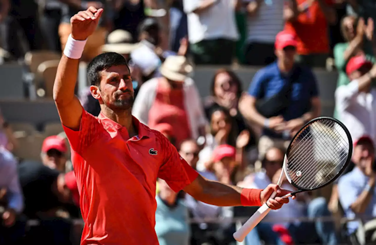 Djokovic begins bid for record 23rd Grand Slam with straight sets win at French Open