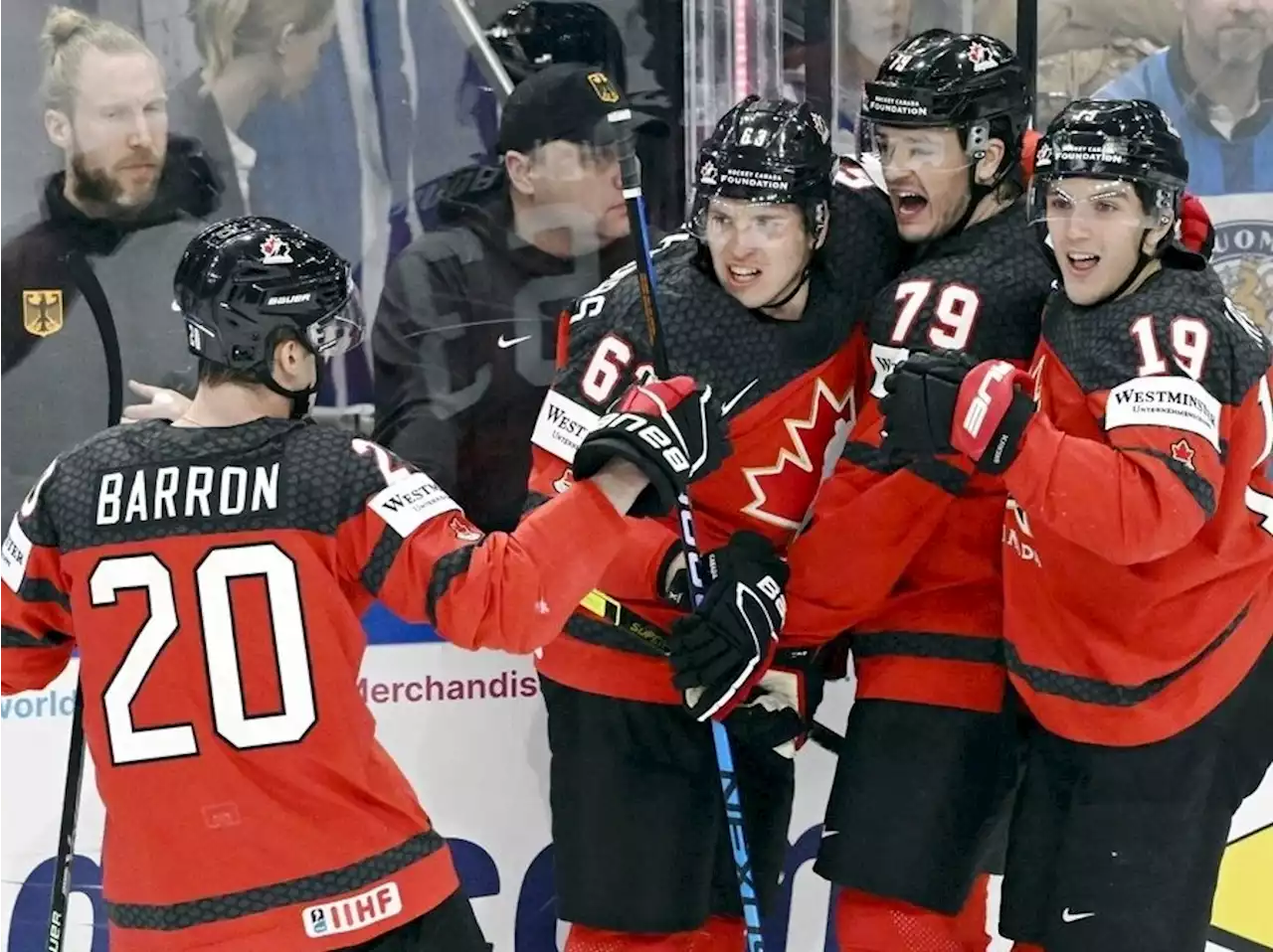 Team Canada defeats upstart Germany to reclaim world hockey championship crown