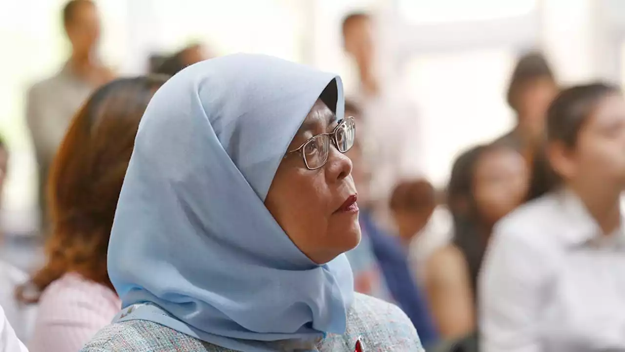 'I have decided not to stand for re-election': President Halimah Yacob