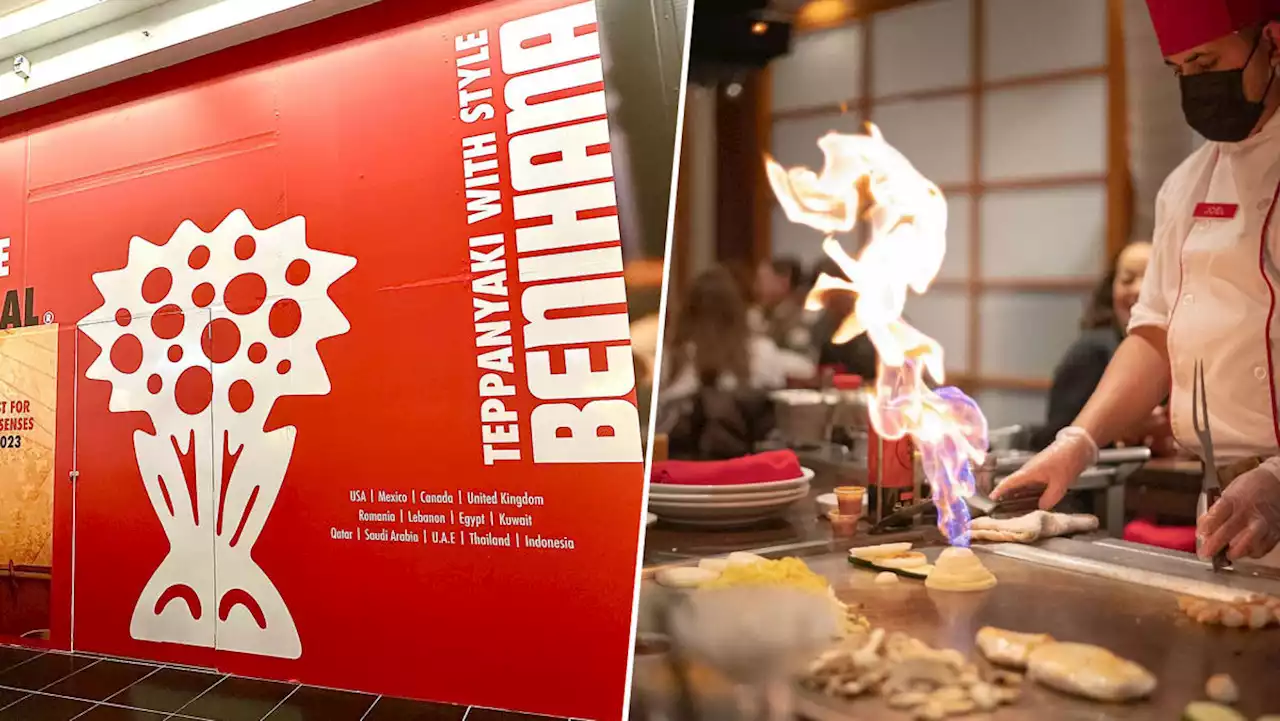 ‘Theatrical teppanyaki’ chain Benihana opening in S’pore