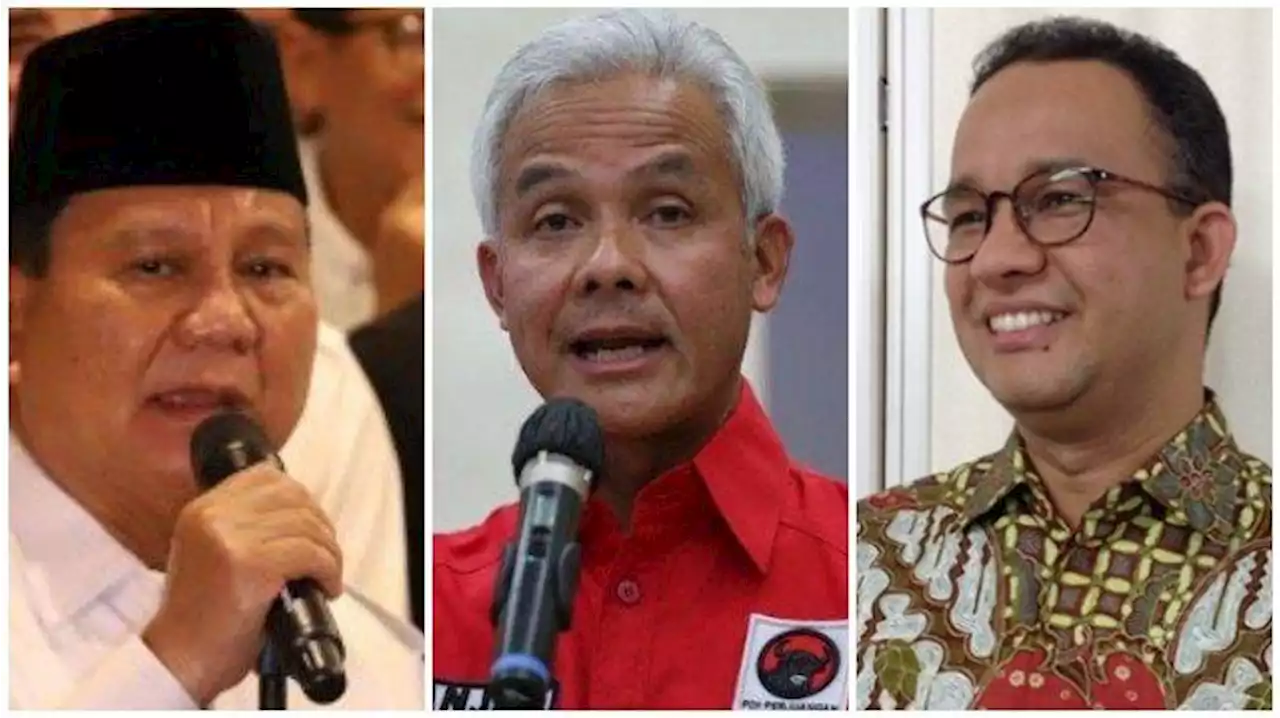 Survei LSI Denny JA: Prabowo Unggul di Tiga Provinsi Terbesar, Ganjar Kuasa Pulau Jawa, Anies Nol - Tribunnews.com