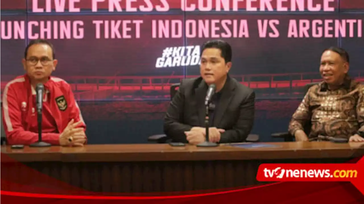 PSSI Sebut Tidak Akan Ada Acara Sampingan Jelang Laga Indonesia vs Argentina